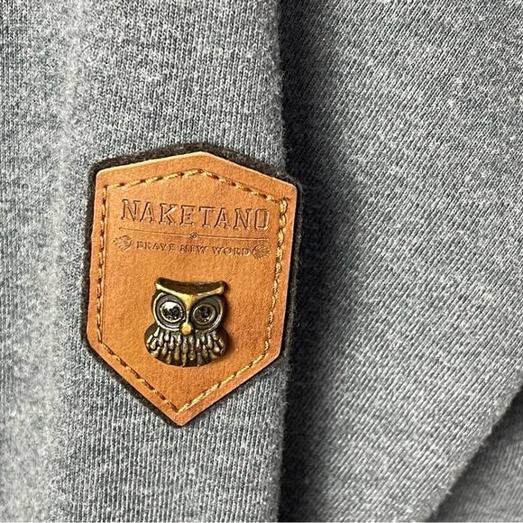 Naketano “Brave New World” Sweatshirt Hoodie, GorpCore, Outdoors, Hiking, Camp S - Picture 8 of 13